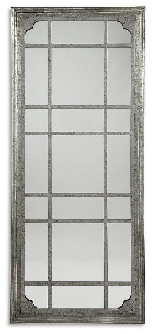 A8010131 Metallic Casual Remy Floor Mirror By Ashley - sofafair.com