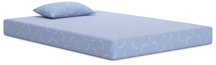 iKidz Ocean Full Mattress and Pillow M43021 Blue Traditional Memory Foam Mattress By Ashley - sofafair.com