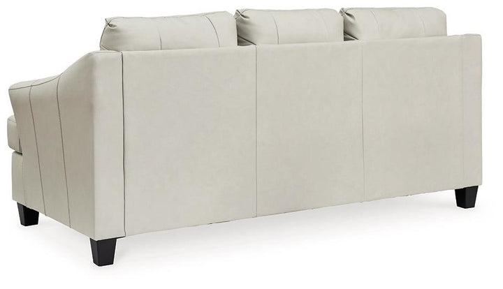 Genoa Sofa 4770438 White Contemporary Stationary Upholstery By Ashley - sofafair.com