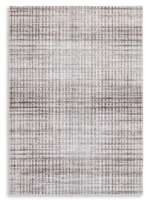Moorhill R405921,R405922 Brown/Beige Contemporary Rug Large By Ashley - sofafair.com