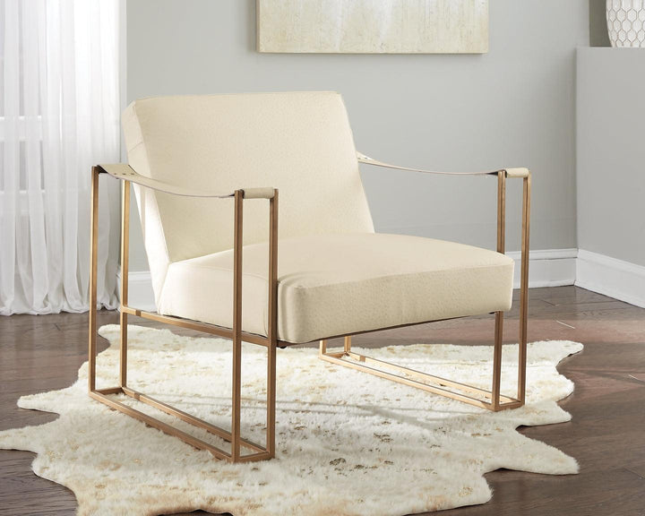 Kleemore Accent Chair A3000213 Brown/Beige Contemporary Accent Chairs - Free Standing By Ashley - sofafair.com