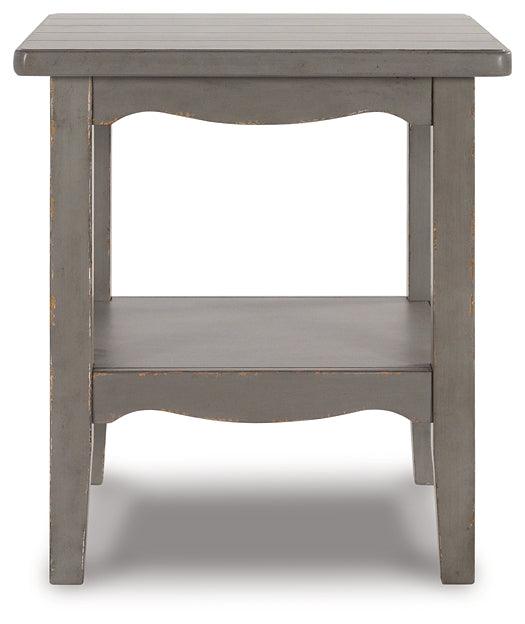 T784-2 Black/Gray Traditional Charina End Table By Ashley - sofafair.com