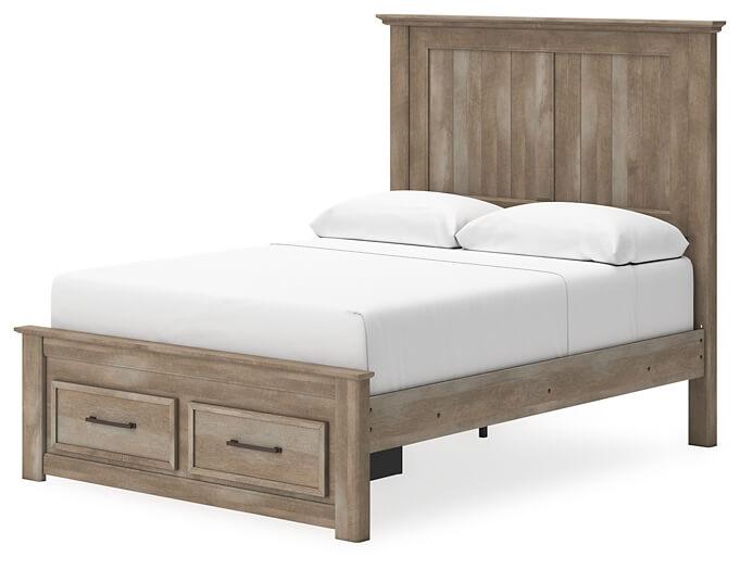 Yarbeck B2710B4 Brown/Beige Traditional Master Beds By Ashley - sofafair.com