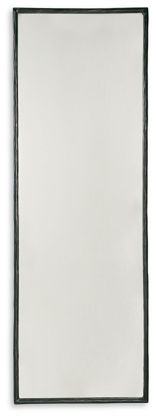 Ryandale Floor Mirror A8010263 Metallic Contemporary Decorative Oversize Accents By AFI - sofafair.com