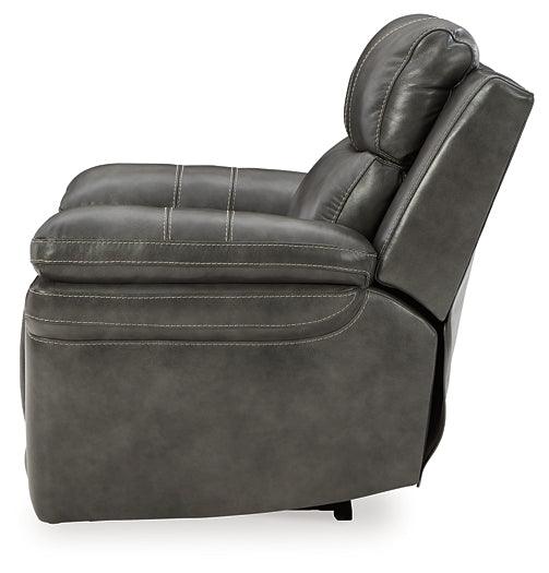 Edmar Power Recliner U6480613 Brown/Beige Contemporary Motion Recliners - Free Standing By Ashley - sofafair.com