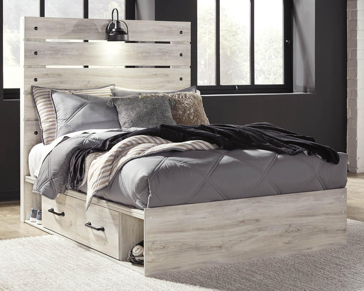 Cambeck Full Panel Bed with 2 Storage Drawers B192B16 White Casual Youth Beds By Ashley - sofafair.com