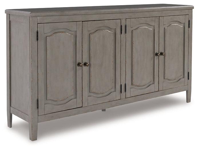 T784-40 Black/Gray Traditional Charina Accent Cabinet By Ashley - sofafair.com