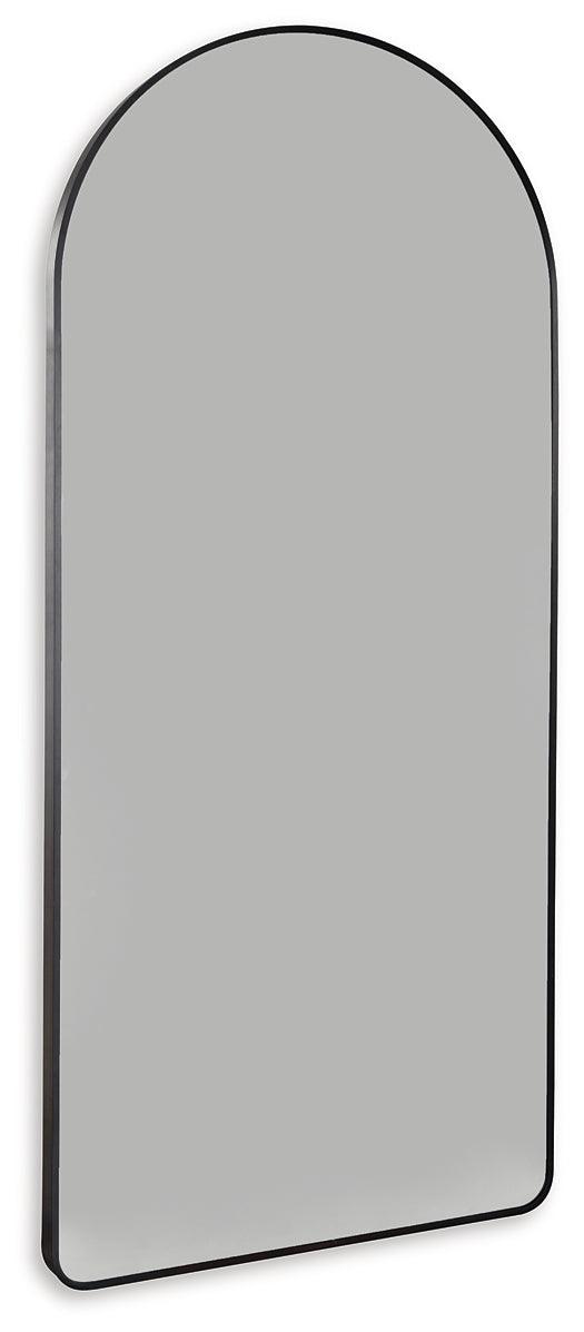 Sethall Floor Mirror A8010307 Black/Gray Casual Decorative Oversize Accents By Ashley - sofafair.com