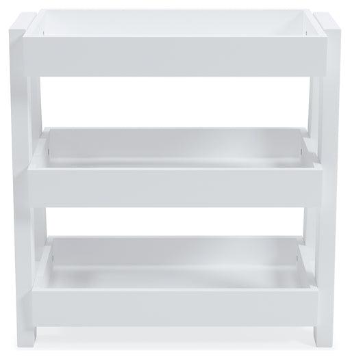 Blariden Shelf Accent Table A4000362 White Casual Decorative Oversize Accents By Ashley - sofafair.com