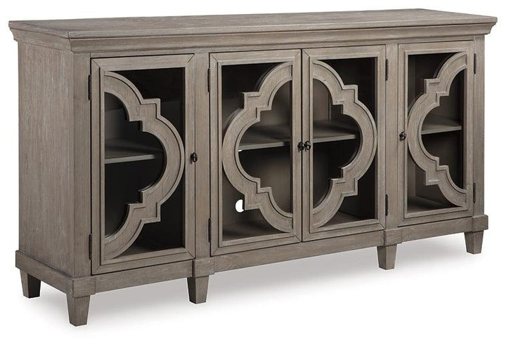 A4000037 Black/Gray Casual Fossil Ridge Accent Cabinet By Ashley - sofafair.com