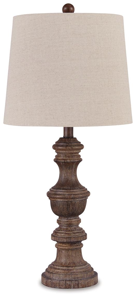 Magaly Table Lamp (Set of 2) L276024 White Casual Table Lamp Pair By Ashley - sofafair.com