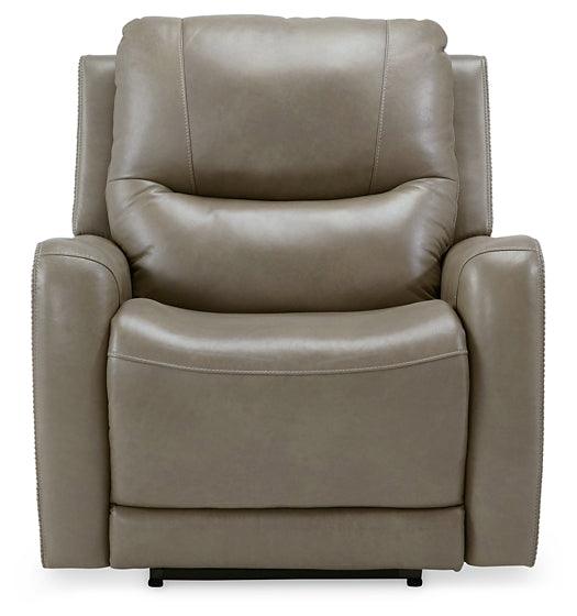 Galahad Power Recliner 6610206 Brown/Beige Contemporary Motion Recliners - Free Standing By Ashley - sofafair.com