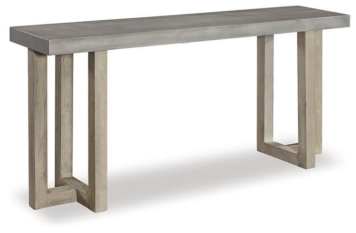 Lockthorne Sofa/Console Table T988-4 Black/Gray Contemporary Sofa Table By AFI - sofafair.com