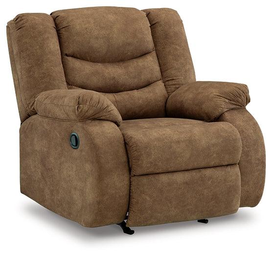 Partymate Recliner 3690225 Brown/Beige Contemporary Motion Recliners - Free Standing By Ashley - sofafair.com