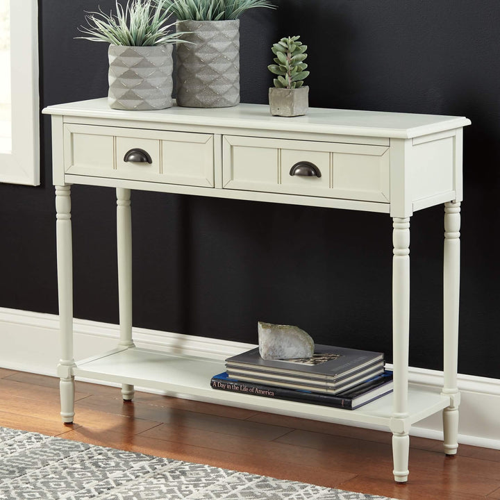 A4000178 White Casual Goverton Sofa/Console Table By Ashley - sofafair.com