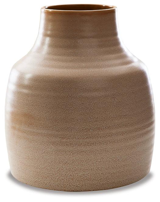 A2000582 Brown/Beige Casual Millcott Vase (Set of 2) By Ashley - sofafair.com