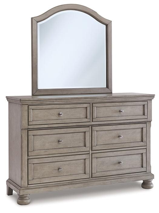 Lettner Dresser and Mirror B733B20 Black/Gray Casual Youth Bed Cases By Ashley - sofafair.com