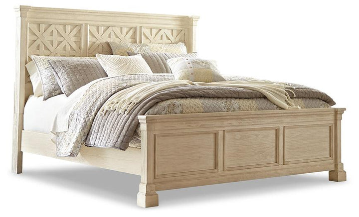 Bolanburg California King Panel Bed B647B8 White Casual Master Beds By Ashley - sofafair.com