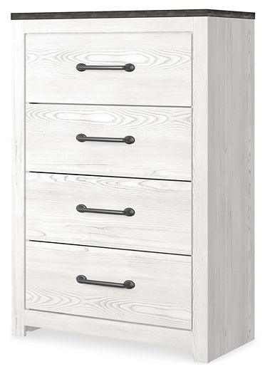 Gerridan Chest of Drawers B1190-44 White Casual Master Bed Cases By Ashley - sofafair.com