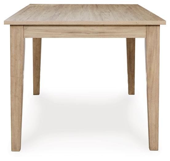 Gleanville Dining Table D511-25 Brown/Beige Casual Casual Tables By Ashley - sofafair.com