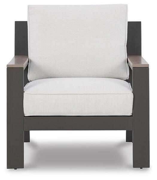 Tropicava Outdoor Lounge Chair with Cushion P514-820 White Casual Outdoor Seating By AFI - sofafair.com
