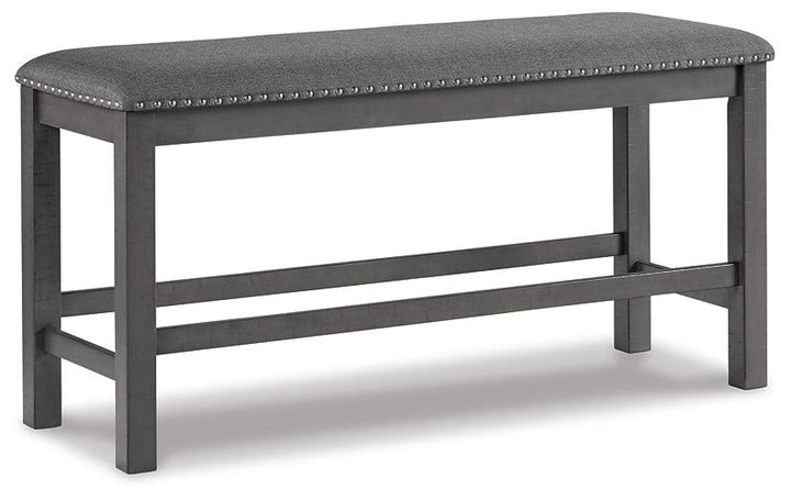 Myshanna Dining Bench D629-09 Black/Gray Casual Casual Seating By Ashley - sofafair.com