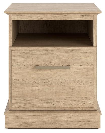 Elmferd File Cabinet H302-12 Brown/Beige Contemporary Home Office Storage By Ashley - sofafair.com