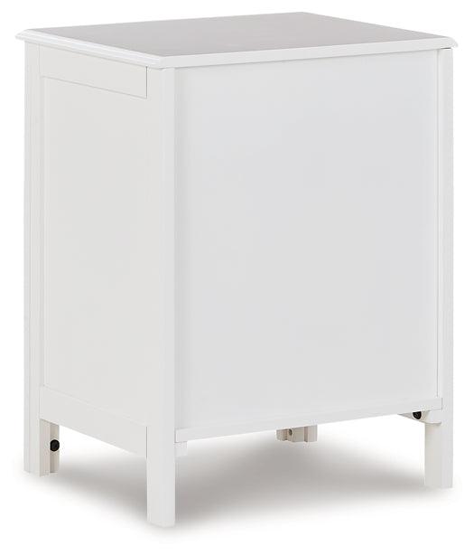 Opelton Accent Cabinet A4000377 White Casual Stationary Upholstery Accents By Ashley - sofafair.com