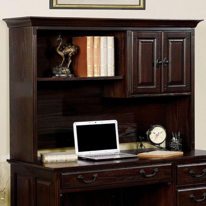 Tami CM-DK6384 Credenza Desk Hutch By Furniture Of AmericaBy sofafair.com