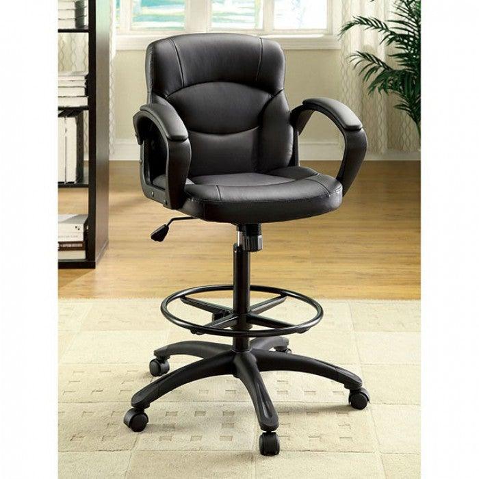 Belleville CM-FC610 Black Transitional Office Chair By furniture of america - sofafair.com