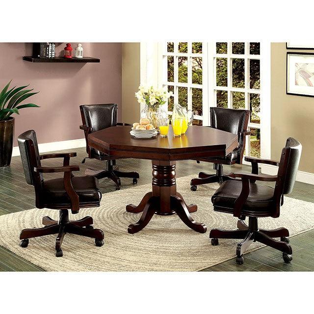 Rowan CM-GM339T Cherry Transitional Game Table By Furniture Of America - sofafair.com