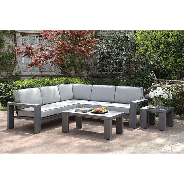 Codington CM-OS1884E Gray Contemporary End Table By Furniture Of America - sofafair.com