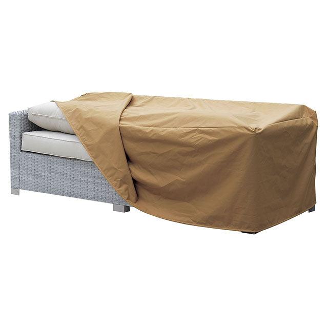 Boyle CM-OS1998-M Light Brown Transitional Dust Cover For Sofa By Furniture Of America - sofafair.com