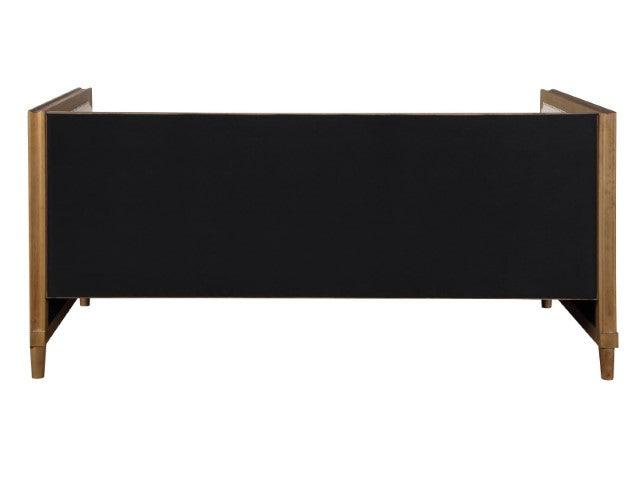 Chiron CM1750BG Light Oak/Beige Transitional Bed By Furniture Of America - sofafair.com