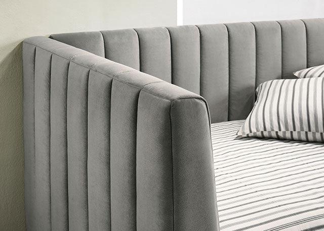 Neoma CM1930LG Light Gray Contemporary Daybed By Furniture Of America - sofafair.com