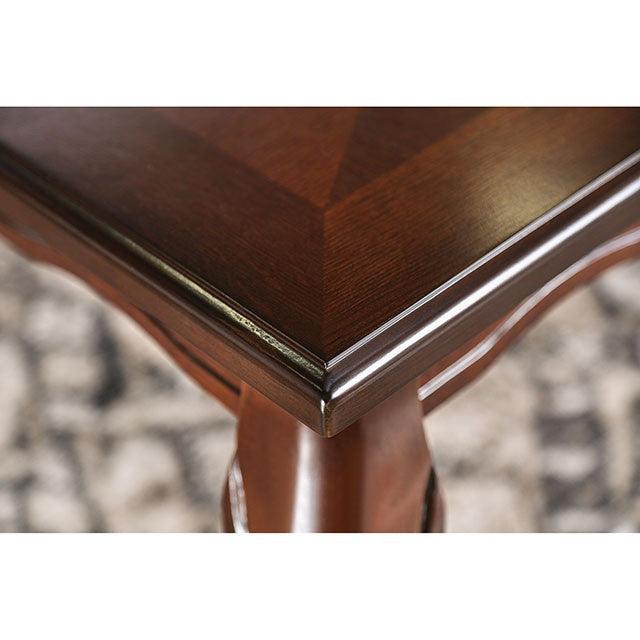 Townsville CM3109T Dark Walnut Transitional Dining Table By Furniture Of America - sofafair.com