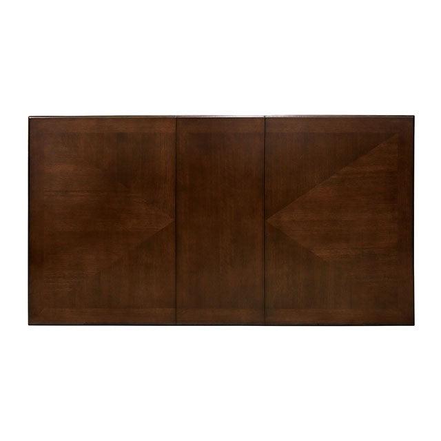 Townsville CM3109T Dark Walnut Transitional Dining Table By Furniture Of America - sofafair.com