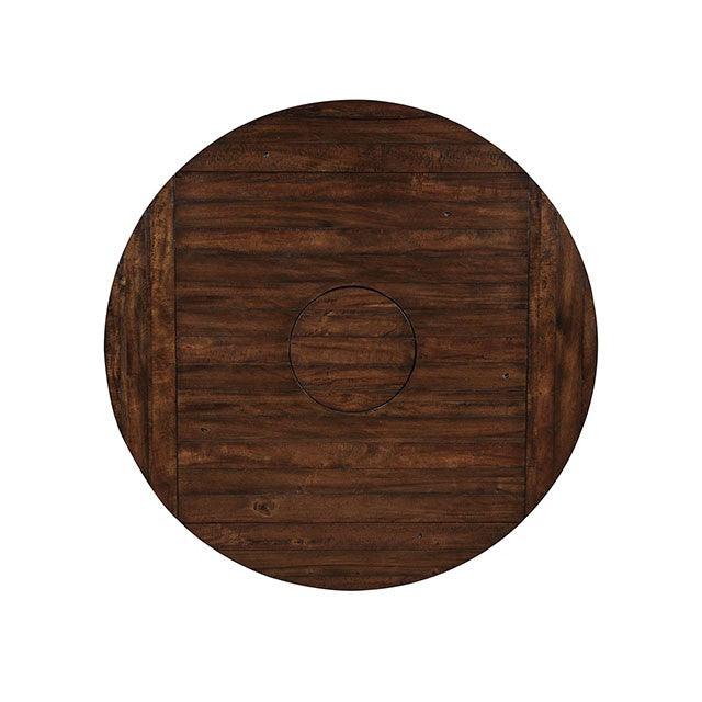 Meagan CM3152RPT Round Counter Ht. Table By Furniture Of AmericaBy sofafair.com