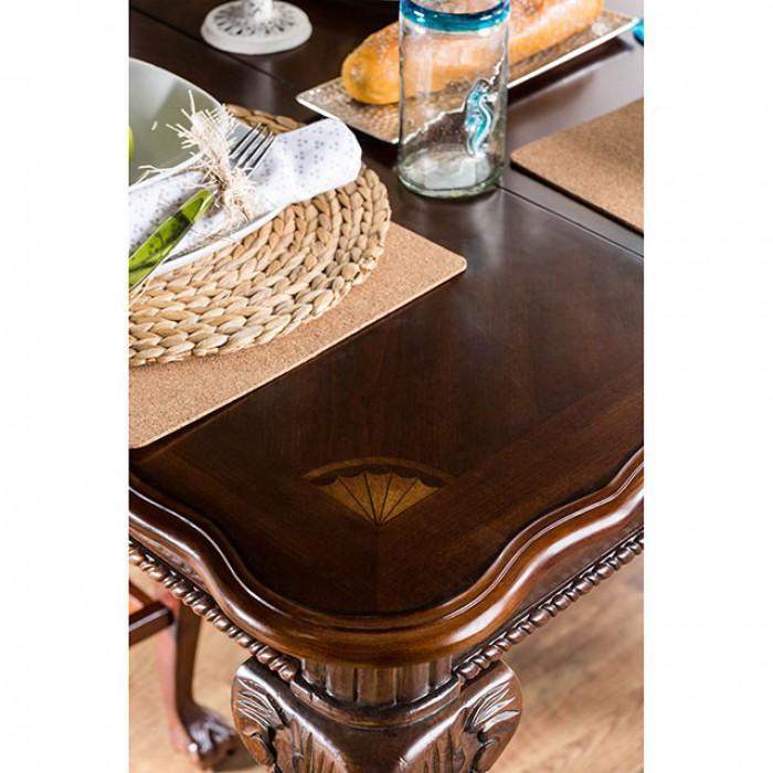 Petersburg CM3185PT Cherry Traditional Counter Ht. Table By furniture of america - sofafair.com