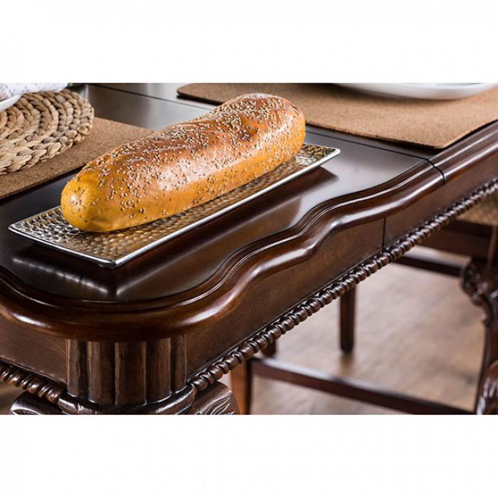 Petersburg CM3185PT Cherry Traditional Counter Ht. Table By furniture of america - sofafair.com