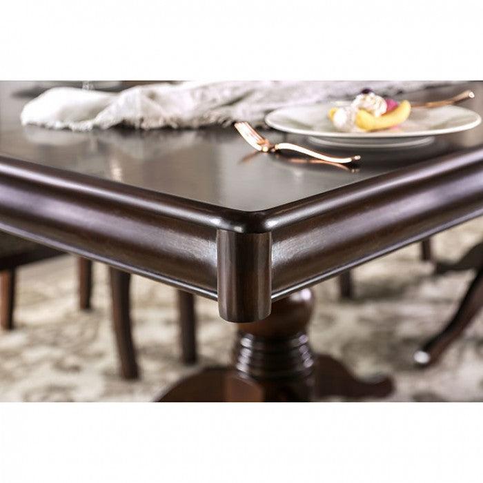 St. Nicholas CM3224T Antique Cherry Transitional Dining Table By furniture of america - sofafair.com