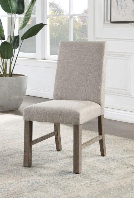 San Antonio CM3251GY-SC-2PK Gray Rustic Side Chair By Furniture Of America - sofafair.com