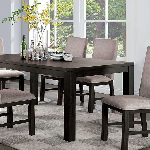 Umbria CM3252BK-T Antique Black/Gray Transitional Dining Table By Furniture Of America - sofafair.com