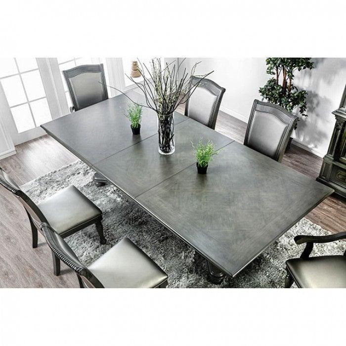Alpena CM3350GY-T Gray Transitional Dining Table By furniture of america - sofafair.com