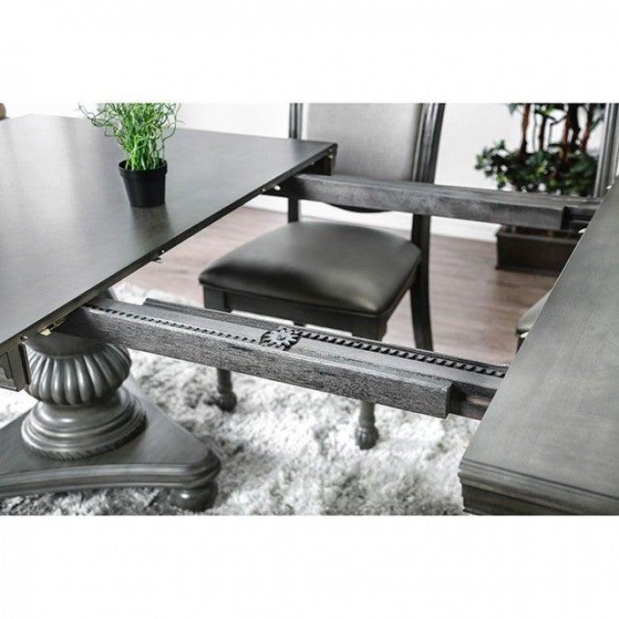 Alpena CM3350GY-T Gray Transitional Dining Table By furniture of america - sofafair.com
