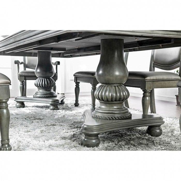 Alpena CM3350GY-T Gray Transitional Dining Table By furniture of america - sofafair.com