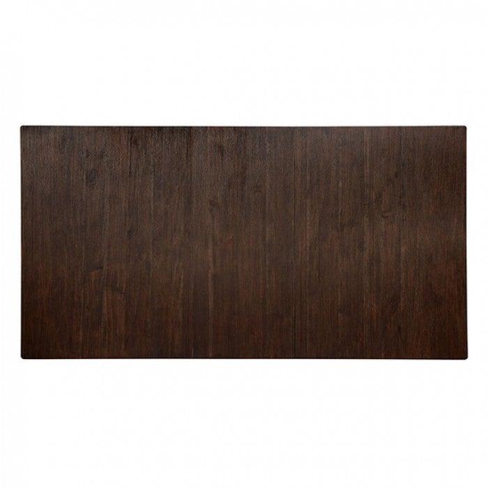 Edgemont CM3681DK-PT Dark Oak Rustic Counter Ht. Table By furniture of america - sofafair.com