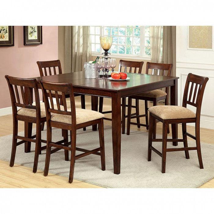 Plainville CM3886PT Square Counter Ht. Table By Furniture Of AmericaBy sofafair.com