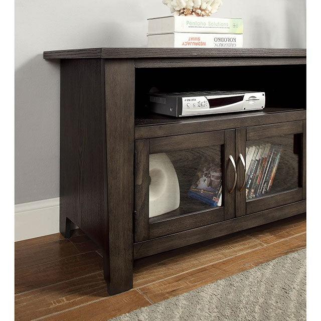 Alma CM5903-TV-60 Gray Transitional 60" Tv Stand By Furniture Of America - sofafair.com