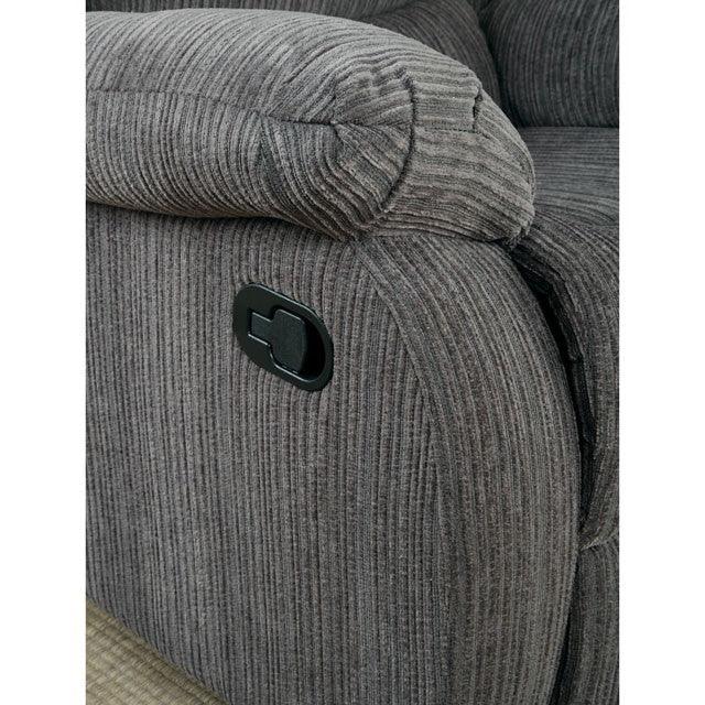 Millville CM6173GY-LV Gray Transitional Motion Love Seat By Furniture Of America - sofafair.com